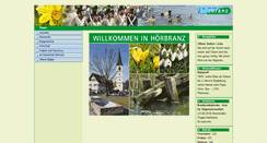 Desktop Screenshot of hoerbranz.at